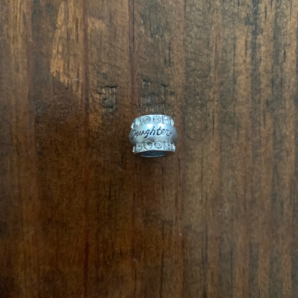 New without tags Bling Silver Brighton Daughter Slide for Charm Bracelet